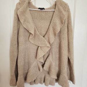 Ruffle sweater